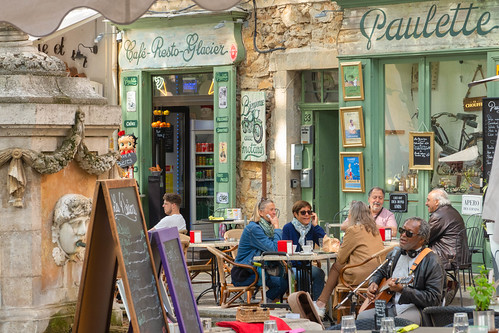 Market day 'joie de vivre' by Barrie T