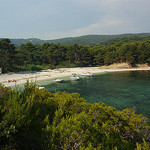 Plage pas loin de Brégançon par chris wright - hull -   Var Provence France