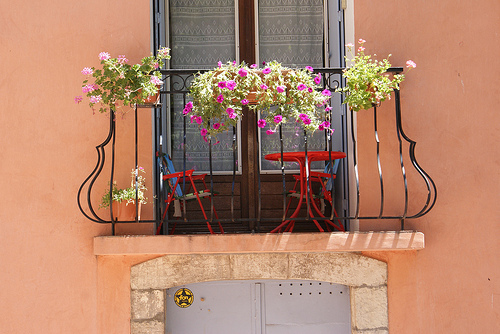 Balcon fleuri à Carcès dans le Var par Elisabeth85