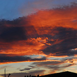 Ciel de feu à Port Cogolin par pizzichiniclaudio - Cogolin 83310 Var Provence France