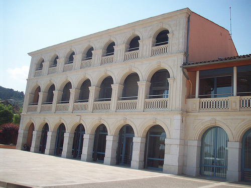 Hôtel de Ville, Cuers, Var. Façade arrière. by Only Tradition