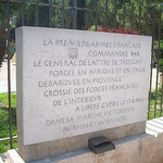 Libération de la ville de Cuers, en 1944. Stèle commémorative, Cuers, Var. by Only Tradition - Cuers 83390 Var Provence France