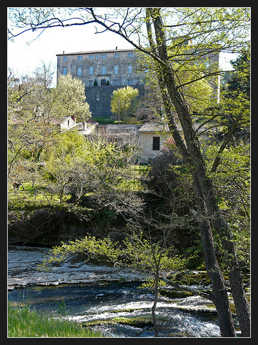 La Bresque et le château d'Entrecasteaux  by myvalleylil1