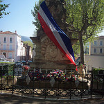 Journée de la Déportation. Monument aux morts, Gonfaron, Var. par Only Tradition - Gonfaron 83590 Var Provence France