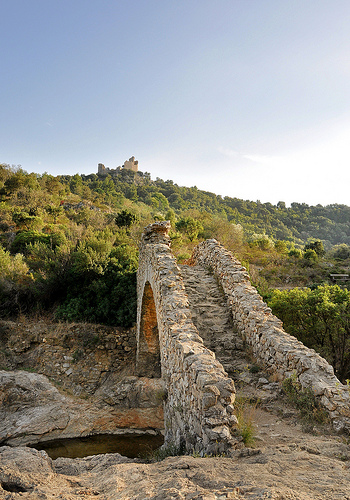 Pont des Fées à Grimaud par Charlottess