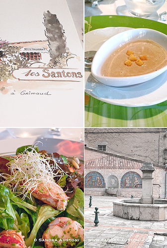 Restaurant Les Santons (Grimaud) by Belles Images by Sandra A.