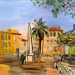 Raoul Dufy (1877-1953). La place d'Hyères. Hyères, Var. by Only Tradition - Hyères 83400 Var Provence France