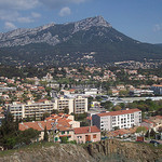 Vue sur le mont Coudon (701 mètres) depuis le Rocher. La Garde, Var. by Only Tradition - La Garde 83130 Var Provence France