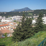 Vue sur La Garde, depuis le Rocher. Au fond, le mont Faron. La Garde, Var. by Only Tradition - La Garde 83130 Var Provence France