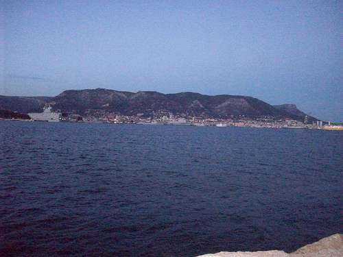 Toulon, vue depuis La Seyne-sur-Mer par Only Tradition