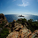 Cap du Dramont... vue sur l'ile d'Or par Zaskars - Le Dramont 83530 Var Provence France