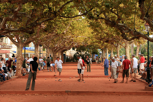 Pétanque - le boulodrome du Lavandou par Seb+Jim