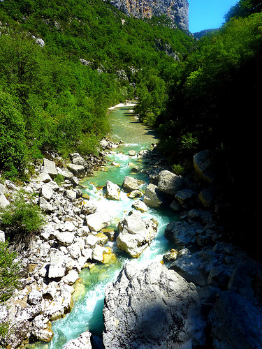 Le torrent du Verdon par nic( o )