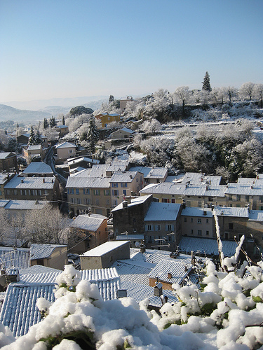 Les Arcs white roof tops par csibon43