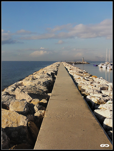 Jetée du Port des Lecques by korynimages1