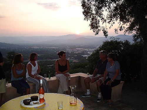 Apéritif à Gassin by M+MD