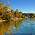Rivages d'automne - Lac de Sainte-Croix par Charlottess - Les Salles sur Verdon 83630 Var Provence France