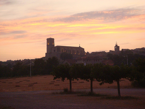 Sunset on Lorgues par csibon43