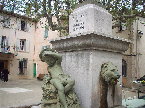 Fontaine républicaine, Néoules, Var. by Only Tradition