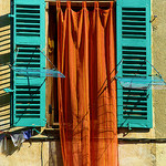 Couleurs affichés à la fenêtre par Morpheus © Schaagen - Plan de la Tour 83120 Var Provence France