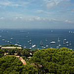 Panorama - Ile de Porquerolles by chris wright - hull - Porquerolles 83400 Var Provence France