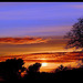 Couché de Soleil brulant par J@nine - Pourrieres 83910 Var Provence France