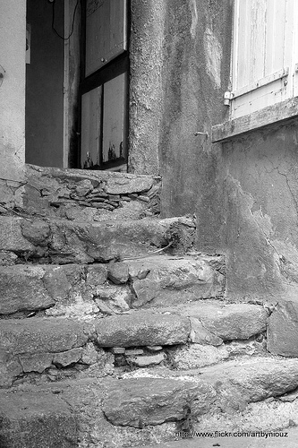 Escalier en pierre by Niouz