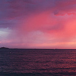 Ciel rose de Sanary-sur-Mer par Macré stéphane - Sanary-sur-Mer 83110 Var Provence France