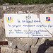 Passant, ne l'oublie jamais. Stèle commémorative, Solliès-Ville, Var. by Only Tradition - Sollies Ville 83210 Var Provence France