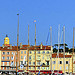 Le clocher de Saint-Tropez au travers des mâts du port by mary maa - St. Tropez 83990 Var Provence France