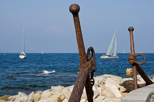 Voiliers en Méditerranée by cpqs