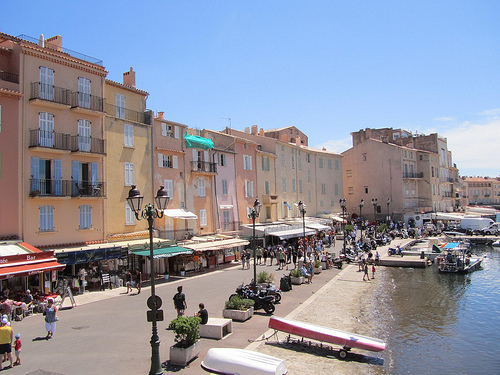 Les façades de Saint-Tropez by phileole