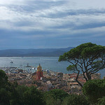 Bay of St-Tropez seen from the old citadel par Sokleine - St. Tropez 83990 Var Provence France