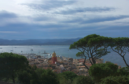 Bay of St-Tropez seen from the old citadel par Sokleine