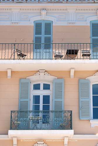 Saint Tropez - Balcony with a view par Belles Images by Sandra A.