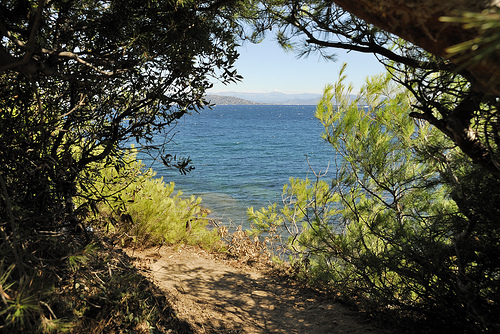 Randonnée au bord de la côte d'azur par pizzichiniclaudio