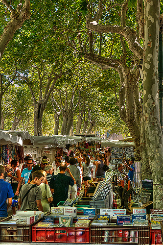 Marché Provencal à Saint-Tropez par lucbus