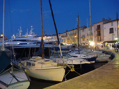 Evening in St Tropez par Steph Wright