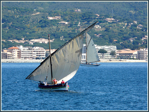 Gréement latin (la voile latine) par myvalleylil1