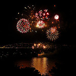 Feu d'artifice dans le golfe de Saint-Tropez par myvalleylil1 - St. Tropez 83990 Var Provence France