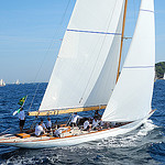 Les régates de Saint-Tropez : voiles blanches by PUIGSERVER JEAN PIERRE - St. Tropez 83990 Var Provence France