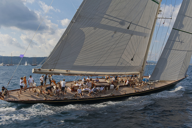 LES VOILES DE SAINT-TROPEZ 2012 (Var - St. Tropez) par PUIGSERVER JEAN PIERRE