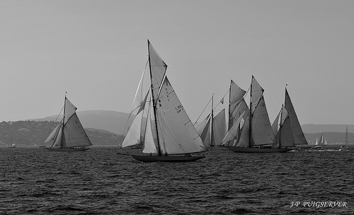 LES VOILES DE SAINT - TROPEZ 2012 par PUIGSERVER JEAN PIERRE