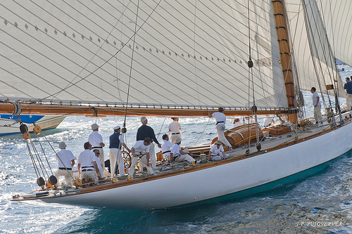 Les régates de Saint-Tropez : voiles de Saint-Tropez 2012 by PUIGSERVER JEAN PIERRE