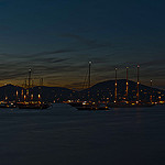 La baie de saint-tropez de nuit par PUIGSERVER JEAN PIERRE - St. Tropez 83990 Var Provence France