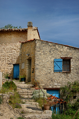 Maisonnette à Trigance par Charlottess