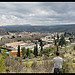 Varages - Perspective sur le village par Renaud Sape - Varages 83670 Var Provence France