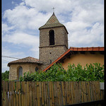 Varages - clocher de l'église par Renaud Sape - Varages 83670 Var Provence France