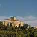 le Château d'Ansouis et chapelle romane à contreforts by La Enry - Ansouis 84240 Vaucluse Provence France