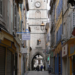 Tour de l'Horloge et la Rue des Marchands by Jean NICOLET - Apt 84400 Vaucluse Provence France